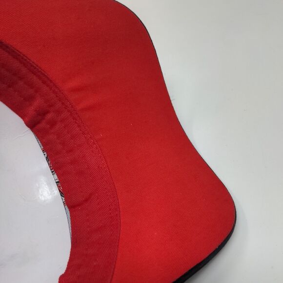 Fort Myers Beach Florida Strapback Hat OSFA Black Embroidered W/Tags Iron Cross - Picture 8 of 9